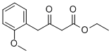 4-(2-METHOXY-PHENYL)-3-OXO-BUTYRIC ACID ETHYL ESTER Structure