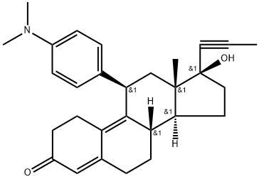 Mifepristone Structure