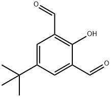 4-TERT-BUTYL-2,6-DIFORMYLPHENOL Structure