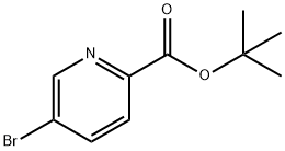 TERT-BUTYL 5-BROMOPYRIDINE-2-CARBOXYLATE 98 Structure