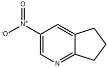 3-NITRO-6,7-DIHYDRO-5H-CYCLOPENTA[B]PYRIDINE Structure