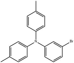 3-Bromo-N,N-bis(4-methylphenyl)benzenamine Structure