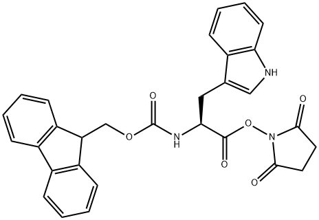 FMOC-TRP-OSU Structure