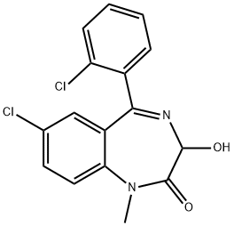 LORMETAZEPAM Structure