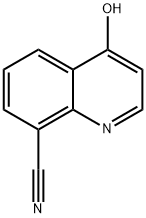 4-HYDROXY-8-CYANOQUINOLINE Structure