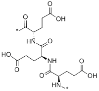 POLY-GAMMA-GLUTAMIC ACID Structure