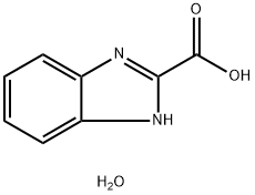 1H-BENZIMIDAZOLE-2-CARBOXYLIC ACID HYDRATE Structure