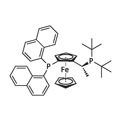 849924-43-2 (R)-1-{(S)-2-[DI(1-NAPHTHYL)PHOSPHINO]FERROCENYL}ETHYLDI-TERT.-BUTYLPHOSPHINE