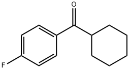 CYCLOHEXYL 4-FLUOROPHENYL KETONE Structure