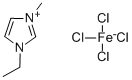 1-ETHYL-3-METHYLIMIDAZOLIUM TETRACHLOROFERRATE Structure