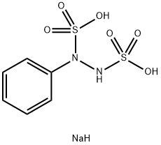 PHENYLHYDRAZINE DISODIUM SULFONATE Structure