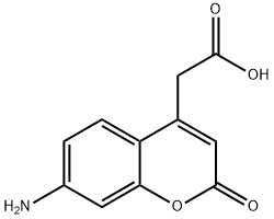 7-Amino-4-carboxymethylcoumarin Structure