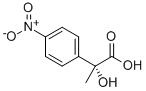 (R)-2-HYDROXY-2-METHYL(4-NITROBENZENE)ACETIC ACID Structure