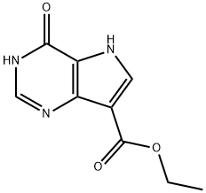 ETHYL 4,5-DIHYDRO-4-OXO-1H-PYRROLO[3,2-D]PYRIMIDINE-7-CARBOXYLATE Structure