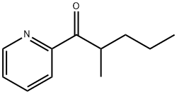 1-METHYLBUTYL 2-PYRIDYL KETONE Structure