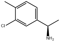 Benzenemethanamine, 3-chloro-a,4-dimethyl-, (aR)- Structure