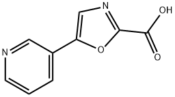 5-PYRIDIN-3-YL-OXAZOLE-2-CARBOXYLIC ACID Structure