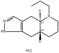 (-)-QUINPIROLE HYDROCHLORIDE Structure