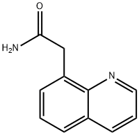 2-(quinolin-8-yl)acetamide Structure