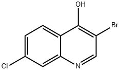 3-BROMO-7-CHLORO-4-HYDROXYQUINOLINE Structure