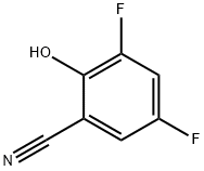 3,5-DIFLUORO-2-HYDROXYBENZONITRILE Structure