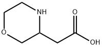 MORPHOLIN-3-YL-ACETIC ACID Structure