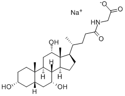 GLYCOCHOLIC ACID SODIUM SALT Structure