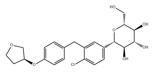 Empagliflozin Structure