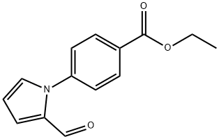 4-(2-FORMYL-PYRROL-1-YL)-BENZOIC ACID ETHYL ESTER Structure