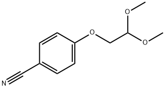 4-(2,2-DIMETHOXY-ETHOXY)-BENZONITRILE Structure