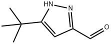 5-TERT-BUTYL-1H-PYRAZOLE-3-CARBALDEHYDE Structure