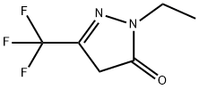 2-Ethyl-5-(trifluoromethyl)-2,4-dihydro-3H-pyrazol-3-one Structure