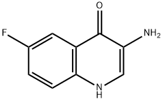 3-AMINO-6-FLUORO-QUINOLIN-4-OL Structure