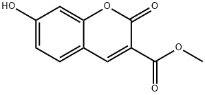 7-HYDROXY-2-OXO-2H-CHROMENE-3-CARBOXYLIC ACID METHYL ESTER Structure