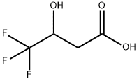 (RS)-4,4,4-TRIFLUORO-3-HYDROXYBUTYRIC ACID Structure