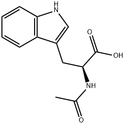 N-Acetyl-DL-tryptophan Structure