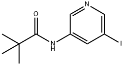 N-(5-IODO-PYRIDIN-3-YL)-2,2-DIMETHYL-PROPIONAMIDE Structure