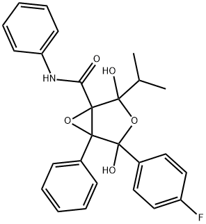 Atorvastatin Epoxy Tetrahydrofuran IMpurity Structure