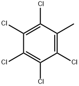 2,3,4,5,6-PENTACHLOROTOLUENE Structure