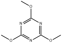 2,4,6-TRIMETHOXY-1,3,5-TRIAZINE Structure