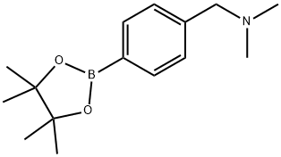 4-((N,N-DIMETHYLAMINO)METHYL)PHENYLBORONIC ACID PINACOL ESTER HYDROCHLORIDE Structure