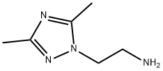 2-(3,5-DIMETHYL-[1,2,4]TRIAZOL-1-YL)-ETHYLAMINE Structure