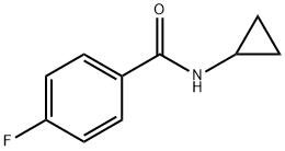 N-Cyclopropyl 4-fluorobenzamide Structure