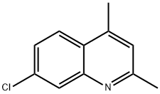 7-CHLORO-2,4-DIMETHYLQUINOLINE Structure