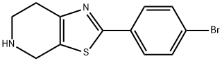 2-(4-BROMO-PHENYL)-4,5,6,7-TETRAHYDRO-THIAZOLO[5,4-C]PYRIDINE Structure