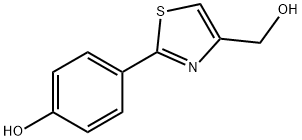 4-(4-HYDROXYMETHYL-THIAZOL-2-YL)-PHENOL Structure