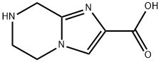 5,6,7,8-TETRAHYDRO-IMIDAZO[1,2-A]PYRAZINE-2-CARBOXYLIC ACID Structure