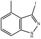 3-IODO-4-METHYL (1H)INDAZOLE Structure