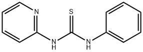 1-PHENYL-3-(2-PYRIDYL)-2-THIOUREA Structure