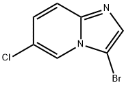 6-CHLORO-3-BROMO-IMIDAZO[1,2-A]PYRIDINE Structure